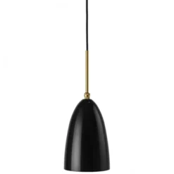 Lampa Wisząca Grashoppa Czarna Połysk Gubi