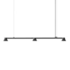 Lampa Wisząca Hat Linear 115 Cm Czarna Normann Copenhagen