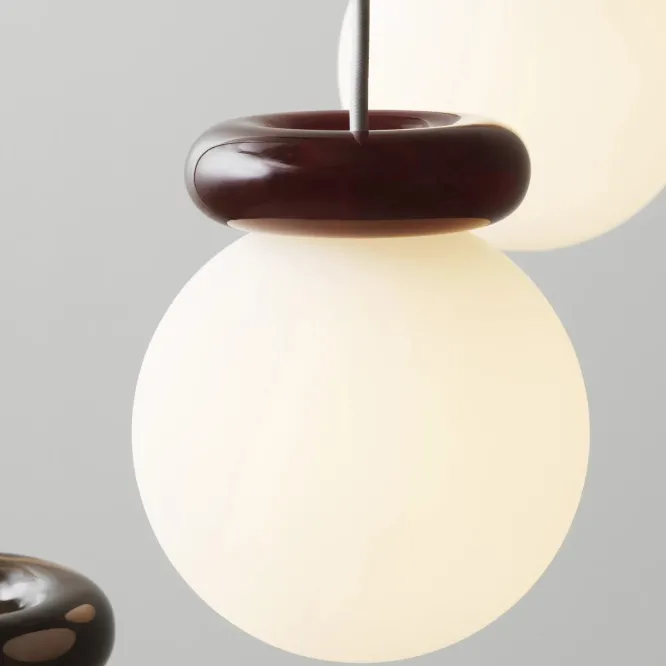 Lampa Wisząca Hinx Brązowa Normann Copenhagen