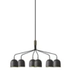 Lampa Wisząca Howard 6-Ramienna Gunmetal Gubi