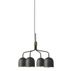 Lampa Wisząca Howard 4-Ramienna Gunmetal Gubi