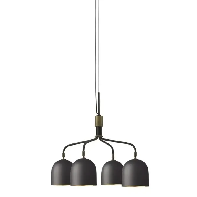 Lampa Wisząca Howard 4-Ramienna Gunmetal Gubi