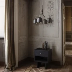 Lampa Wisząca Howard 4-Ramienna Gunmetal Gubi