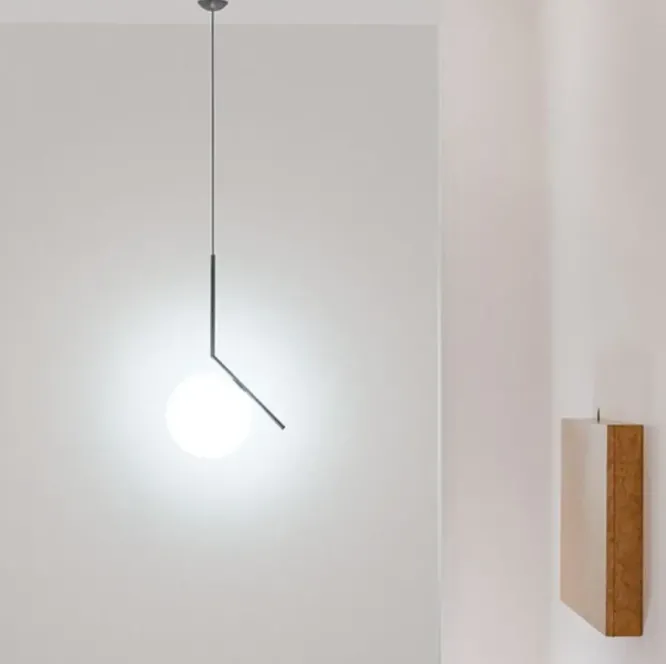 Lampa Wisząca Ic S2 Chromowana Flos