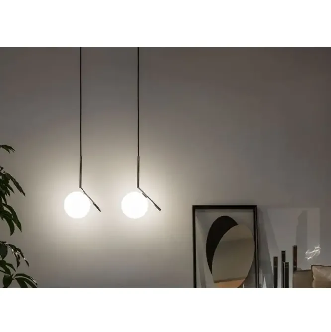 Lampa Wisząca Ic S2 Chromowana Flos