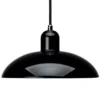 Lampa Wisząca Kaiser Idell 28.5 Cm Czarna Połysk Fritz Hansen