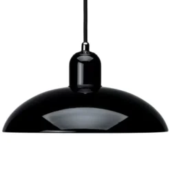Lampa Wisząca Kaiser Idell 28.5 Cm Czarna Połysk Fritz Hansen
