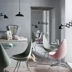 Lampa Wisząca Kaiser Idell 28.5 Cm Czarna Połysk Fritz Hansen