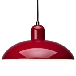 Lampa Wisząca Kaiser Idell 28.5 Cm Czerwona Fritz Hansen
