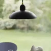 Lampa Wisząca Kaiser Idell 28.5 Cm Czarna Matowa Fritz Hansen
