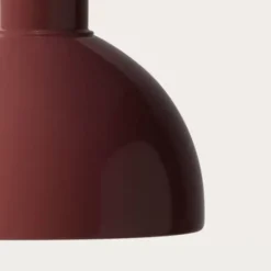 Lampa Wisząca Kaiser Idell 14.5 Cm Rdzawo-Czerwona Fritz Hansen