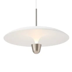Lampa Wisząca Kantarell 55 Cm Niklowana New Works