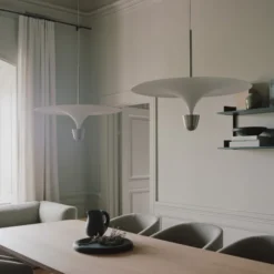 Lampa Wisząca Kantarell 60 Cm Niklowana New Works
