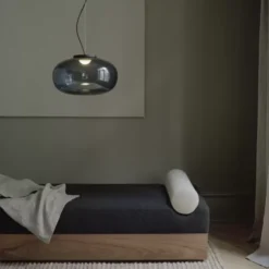 Lampa Wisząca Karl Johan Duża Przydymiona New Works