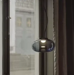 Lampa Wisząca Karl Johan Mała Przydymiona New Works