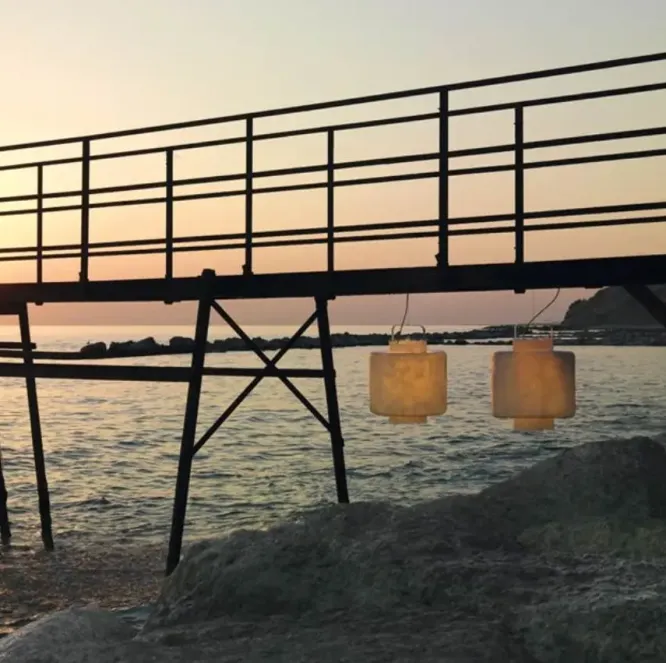 Lampa Wisząca Kimono 50X70 Cm Outdoor Karman