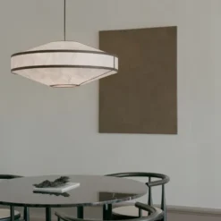 Lampa Wisząca Kite 75 Cm Biało-Czarna New Works