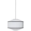 Lampa Wisząca Kite 65 Cm Biało-Czarna New Works