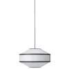 Lampa Wisząca Kite 55 Cm Biało-Czarna New Works