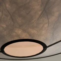 Lampa Wisząca Kite 55 Cm Biało-Czarna New Works