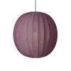 Lampa Wisząca Knit-Wit 75 Cm Burgundowa Made By Hand
