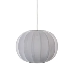 Lampa Wisząca Knit-Wit 45 Cm Srebrna Made By Hand