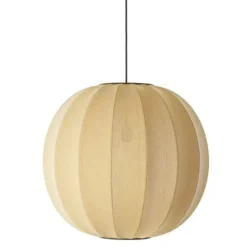 Lampa Wisząca Knit-Wit 60 Cm Żółta Made By Hand