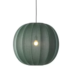 Lampa Wisząca Knit-Wit 60 Cm Zielona Made By Hand