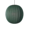 Lampa Wisząca Knit-Wit 75 Cm Zielona Made By Hand