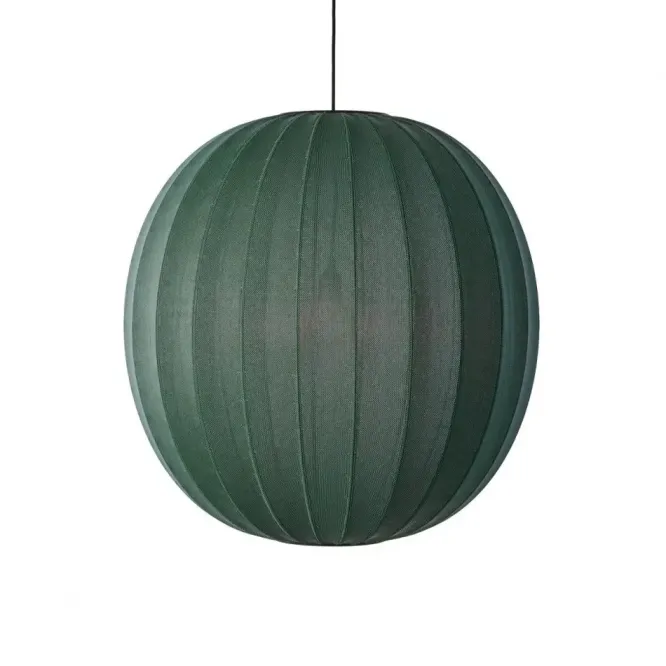 Lampa Wisząca Knit-Wit 75 Cm Zielona Made By Hand