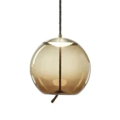 Lampa Wisząca Knot Sfera Small Brązowa Brokis