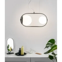 Lampa Wisząca Koban A Czarna Ummo