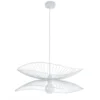 Lampa Wisząca Libellule 56 Cm Biała Forestier