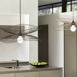 Lampa Wisząca Libellule 56 Cm Czarna Forestier