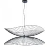 Lampa Wisząca Libellule 100 Cm Czarna Forestier