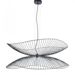 Lampa Wisząca Libellule 100 Cm Czarna Forestier