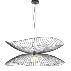 Lampa Wisząca Libellule 100 Cm Czarna Forestier