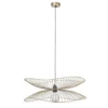 Lampa Wisząca Libellule 56 Cm Złota Forestier
