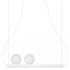 Lampa Wisząca Ligne Biała Ummo