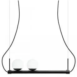 Lampa Wisząca Ligne Czarna Ummo