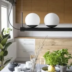 Lampa Wisząca Ligne Czarna Ummo