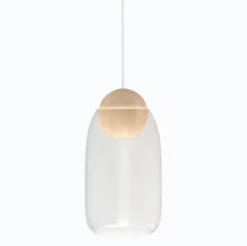 Lampa Wisząca Liuku Ball Transparentna Mater