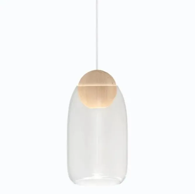 Lampa Wisząca Liuku Ball Transparentna Mater