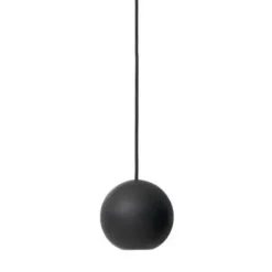 Lampa Wisząca Liuku Base Ball Czarna Mater