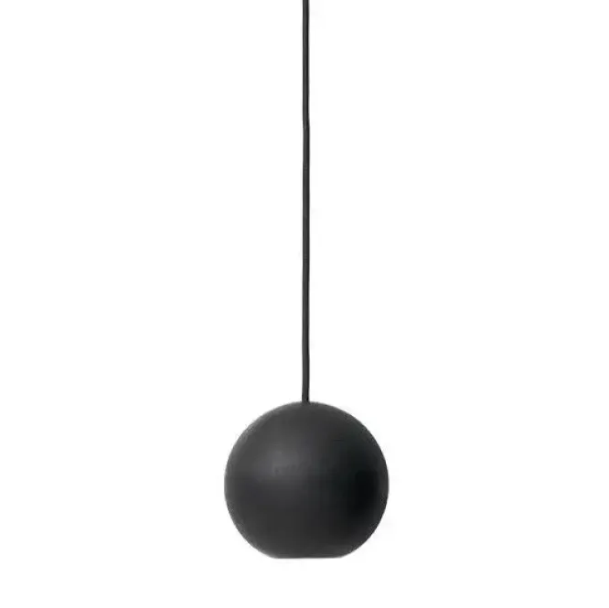 Lampa Wisząca Liuku Base Ball Czarna Mater