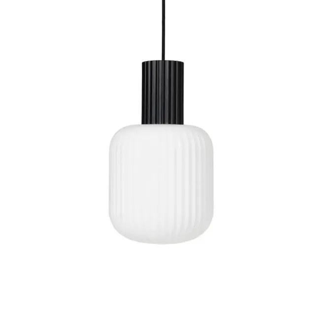 Lampa Wisząca Lolly 34 Cm Czarna Broste Copenhagen