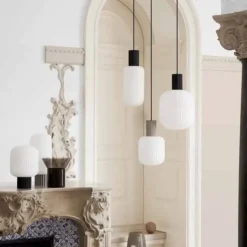 Lampa Wisząca Lolly 43 Cm Piaskowa Broste Copenhagen