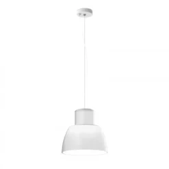 Lampa Wisząca Lorosae 30 Cm Biała Nemo