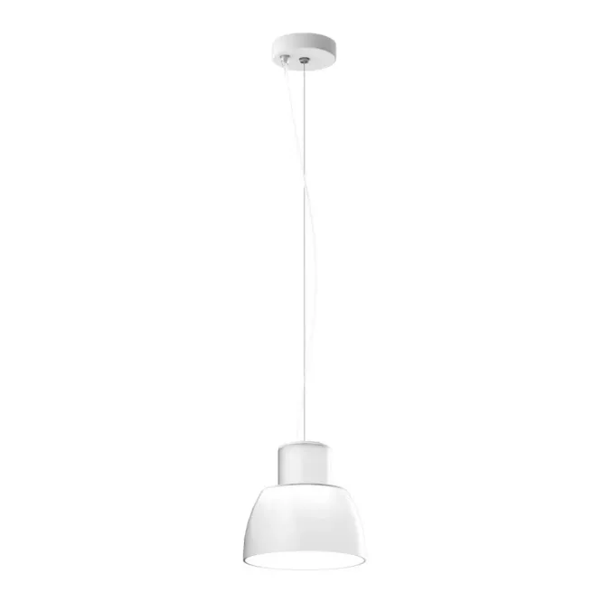 Lampa Wisząca Lorosae 20 Cm Biała Nemo