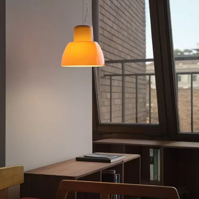 Lampa Wisząca Lorosae 20 Cm Biała Nemo